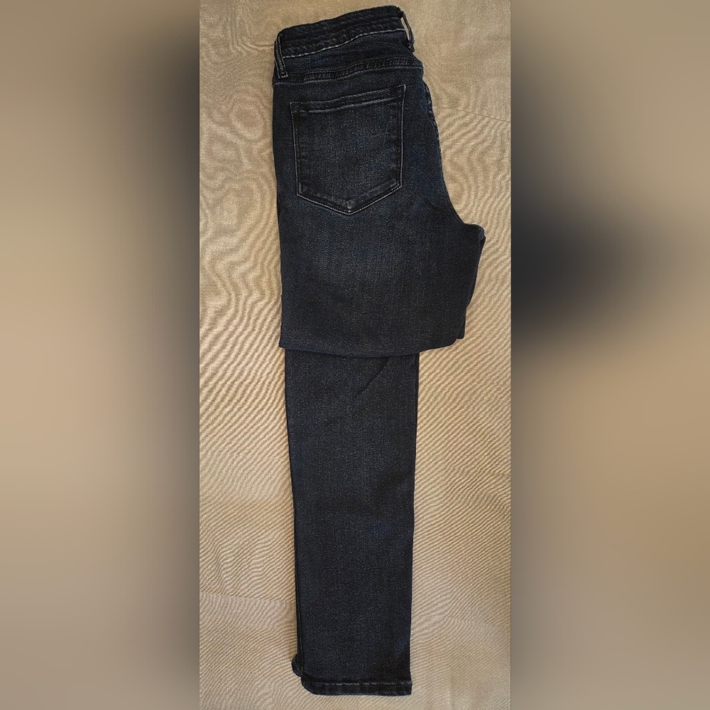 NWOT Old Navy High-Rise Rockstar Super Skinny Jeans - Dark Blue - Size 6 - Picture 2 of 2